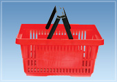 Ottoman Shelf | Market Equipments | MG-06 Plastic basket 